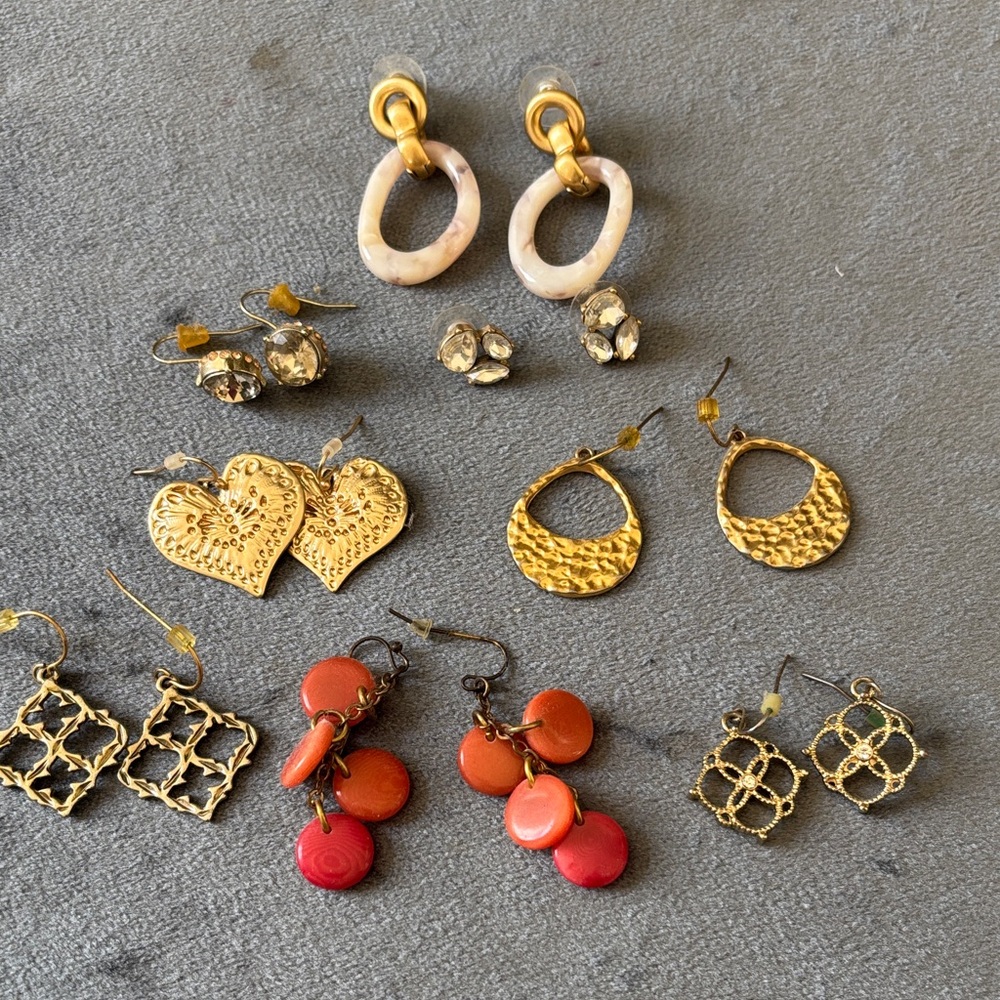 Eight (8) Earring Sets.